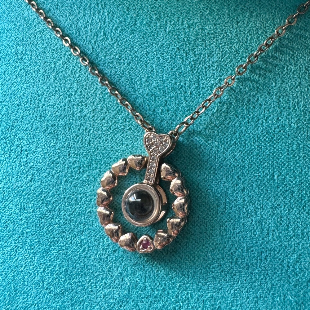 COPY - I Love you in 50 Languages Projection Necklace